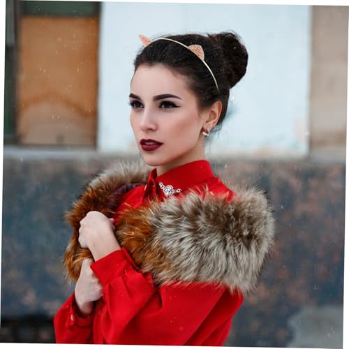 PENIKOKO Strass Katzenohren Haarreif Metall Leicht Verstellbar Süßer Haarschmuck für Damen Party Cosplay Halloween Zubehör PENIKOKO Strass Katzenohren Haarreif Metall Leicht Verstellbar Süßer Haarschmuck für Damen Party Cosplay Halloween Zubehör von PENIKOKO