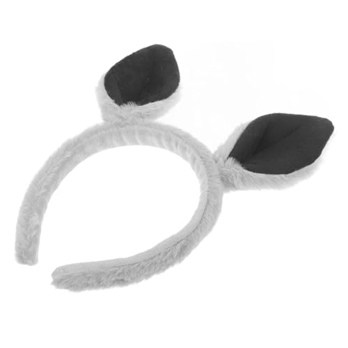 PENIKOKO Tier Stirnband mit Grauen Känguruohren Leichtes Bequemes Haarreif für Erwachsene Vielseitiges Kostümzubehör für Karneval Fasching Halloween und Cosplay Party Accessoire PENIKOKO Tier Stirnband mit Grauen Känguruohren Leichtes Bequemes Haarreif für Erwachsene Vielseitiges Kostümzubehör für Karneval Fasching Halloween und Cosplay Party Accessoire von PENIKOKO