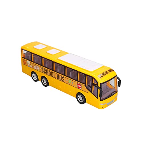 Bus-Modellauto, gelb, tropffestes Kunststoffmaterial, feine Details, Mini-Bus-Automodell, Spielzeug für Sammlungsgeschenke, Preise Bus-Modellauto, gelb, tropffestes Kunststoffmaterial, feine Details, Mini-Bus-Automodell, Spielzeug für Sammlungsgeschenke, Preise von PENO