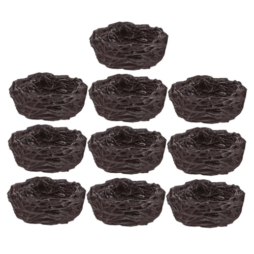 PEPLAYTAL 10 Stück Teiliges Miniatur Vogel Nest aus Handgefertigtem Resin mit Eiern Vielseitig Einsetzbar für Garten Büro und Partydekoration Platzsparend und Detailreich Gestaltet PEPLAYTAL 10 Stück Teiliges Miniatur Vogel Nest aus Handgefertigtem Resin mit Eiern Vielseitig Einsetzbar für Garten Büro und Partydekoration Platzsparend und Detailreich Gestaltet von PEPLAYTAL