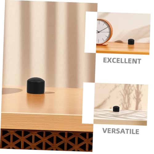 PEPLAYTAL 10 Stück Teiliges Schwarze Endkappen für Tischfußballstangen Stabile Schutzkappen für Sichere Spielumgebung und Verbessertes Kickertisch zubehör PEPLAYTAL 10 Stück Teiliges Schwarze Endkappen für Tischfußballstangen Stabile Schutzkappen für Sichere Spielumgebung und Verbessertes Kickertisch zubehör von PEPLAYTAL