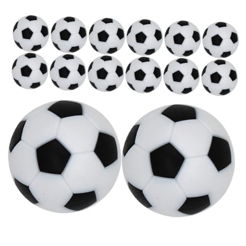 PEPLAYTAL 14 Stück Teiliges Tischfußball Ersatzball Mini Fußball für Tischkicker Glatte Oberfläche für Bessere Kontrolle Passend für Tischfußballspiele Langlebig und Praktisch von PEPLAYTAL