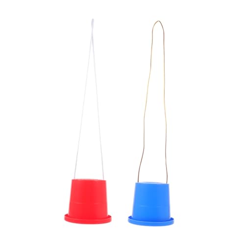 PEPLAYTAL 2 Paare Stelzen Balance Trainingsspielzeug Kunststoff Eimer mit Seil für Entwicklung Motorik Garten und Outdoor Spielspaß Zufällige Farbe PEPLAYTAL 2 Paare Stelzen Balance Trainingsspielzeug Kunststoff Eimer mit Seil für Entwicklung Motorik Garten und Outdoor Spielspaß Zufällige Farbe von PEPLAYTAL