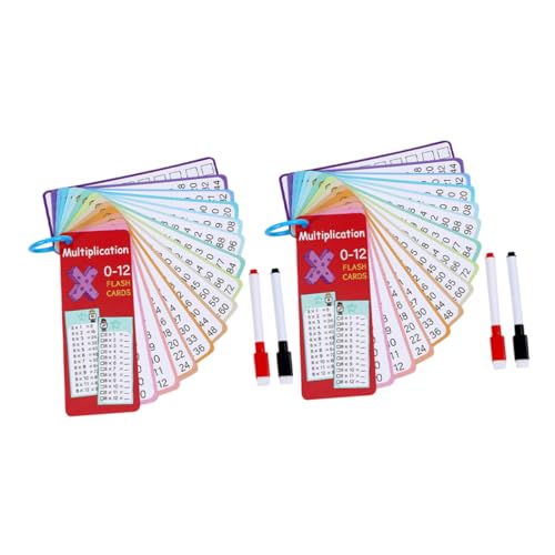 PEPLAYTAL 2 Sätze Multiplikation -Flash -Karte Additionskarte Mathe-Lernspielzeug für Interaktive Mathe-Lerntools für Additionstabellendiagramme PEPLAYTAL 2 Sätze Multiplikation -Flash -Karte Additionskarte Mathe-Lernspielzeug für Interaktive Mathe-Lerntools für Additionstabellendiagramme von PEPLAYTAL