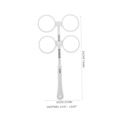 PEPLAYTAL 2 Stck Optometry Flipper Brillenglas Verstellbar Flip linse für Erwachsene Amblyopie und Astigmatismus Training Praktisches Optisches Zubehör Einfache Handhabung PEPLAYTAL 2 Stck Optometry Flipper Brillenglas Verstellbar Flip linse für Erwachsene Amblyopie und Astigmatismus Training Praktisches Optisches Zubehör Einfache Handhabung von PEPLAYTAL
