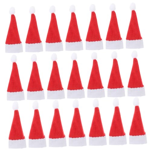 PEPLAYTAL 24 Stck. Teiliges Mini Weihnachtsmützen aus Filz Bunte Miniatur Hüte für Lollipop Dekoration Leichte Kompakte Weihnachtsdeko für Partys und Familienfeiern Vielseitig Einsetzbar PEPLAYTAL 24 Stck. Teiliges Mini Weihnachtsmützen aus Filz Bunte Miniatur Hüte für Lollipop Dekoration Leichte Kompakte Weihnachtsdeko für Partys und Familienfeiern Vielseitig Einsetzbar von PEPLAYTAL