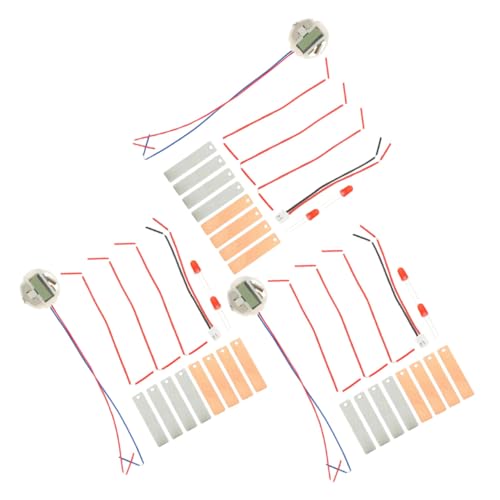 PEPLAYTAL 3 Sätze DIY Fruchtbatterie Experimentierset Metallmaterial Elektronikuhr Bausatz für Schüler Wissenschaftliches Lernspielzeug Denkfähigkeit und Praktischem Verständnis von PEPLAYTAL