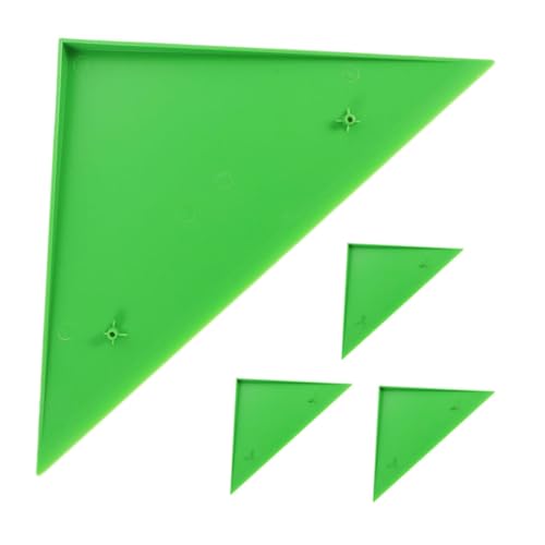 PEPLAYTAL 4 Stück Dreieckige Eckenschutzkappen für Tischfußball aus Langlebigem Material Kratzfest Einfache Montage Kompatibel mit Verschiedenen Kickertisch Modellen zum Schutz der von PEPLAYTAL