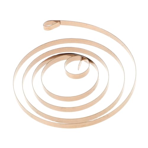 PEPLAYTAL Aufziehfeder Spiralfeder Ersatzteil für Präzise Mechanismus Langlebig Installieren Geeignet für Kleine Tanz und Aufziehspielzeuge PEPLAYTAL Aufziehfeder Spiralfeder Ersatzteil für Präzise Mechanismus Langlebig Installieren Geeignet für Kleine Tanz und Aufziehspielzeuge von PEPLAYTAL