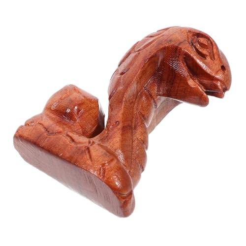 PEPLAYTAL Jahr Schlange Holzfigur Geschnitzt Langlebig Stabile Tierdekoration für Tisch Regal Auto Lebensechte Schlange Skulptur aus Massivem Holz PEPLAYTAL Jahr Schlange Holzfigur Geschnitzt Langlebig Stabile Tierdekoration für Tisch Regal Auto Lebensechte Schlange Skulptur aus Massivem Holz von PEPLAYTAL