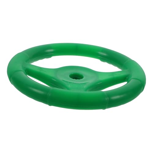 PEPLAYTAL Lenkrad Grün Tragbares Lenkrad Für Spielzeugautos Und Schaukeln Sicheres Kunststofflenkrad Zubehör Für Kettcars Und Outdoor Playground Spiele von PEPLAYTAL