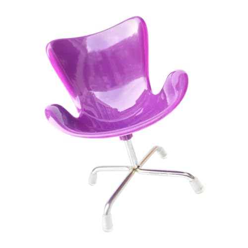 PEPLAYTAL Mini Computer Chair Dekorative Miniaturmöbel für Puppenhaus DIY Zubehör Langlebiges Kunststoffmaterial als Fotodekoration für Mini Hausaccessoires PEPLAYTAL Mini Computer Chair Dekorative Miniaturmöbel für Puppenhaus DIY Zubehör Langlebiges Kunststoffmaterial als Fotodekoration für Mini Hausaccessoires von PEPLAYTAL
