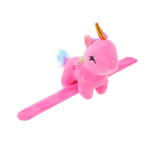 PEPLAYTAL Plüsch Einhorn Schnapparmband mit Kuscheltier Dekor Weiches Baumwoll Armband Sichere Kanten als Partygeschenk für Kindergeburtstag Halloween Weihnachten und Ostern PEPLAYTAL Plüsch Einhorn Schnapparmband mit Kuscheltier Dekor Weiches Baumwoll Armband Sichere Kanten als Partygeschenk für Kindergeburtstag Halloween Weihnachten und Ostern von PEPLAYTAL