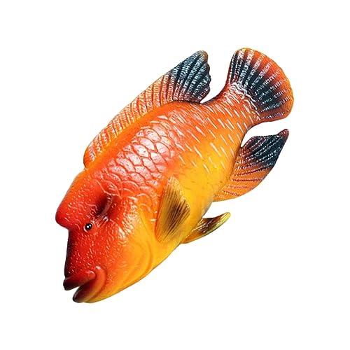 PEPLAYTAL Simuliertes Sumei Meerestiermodell Simuliertes Steinfischmodell Meerestierverzierung Lippfische Ornament Fisch Fischmodell Dekoration Simulation Meerestier Plastik Rot PEPLAYTAL Simuliertes Sumei Meerestiermodell Simuliertes Steinfischmodell Meerestierverzierung Lippfische Ornament Fisch Fischmodell Dekoration Simulation Meerestier Plastik Rot von PEPLAYTAL