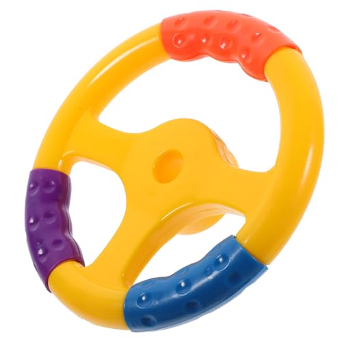 PEPLAYTAL Spielzeuglenkrad Robustes Einfache Montage Pädagogisches für Kleinkinder Fördert Verkehrswissen Angenehmer Griff Geschenk für Kindergeburtstag von PEPLAYTAL