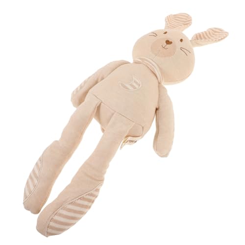 PEPLAYTAL Stofftierpuppe, Bezauberndes Kaninchen, Beruhigendes Spielzeug, Begleiter, Spielzeug, Hasenpuppe von PEPLAYTAL