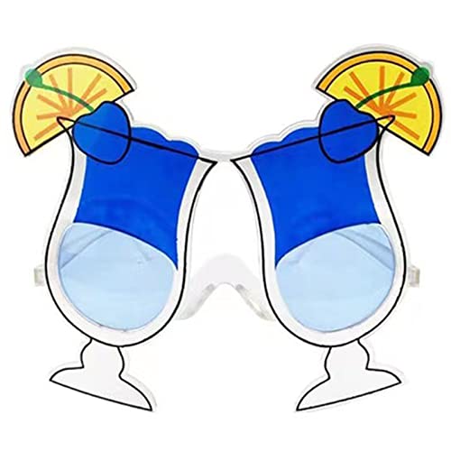 Lustige Hawaii-Brille, Foto-Requisite, Party-Favor, Strandparty-Zubehör, Dekorationen von PEPWE