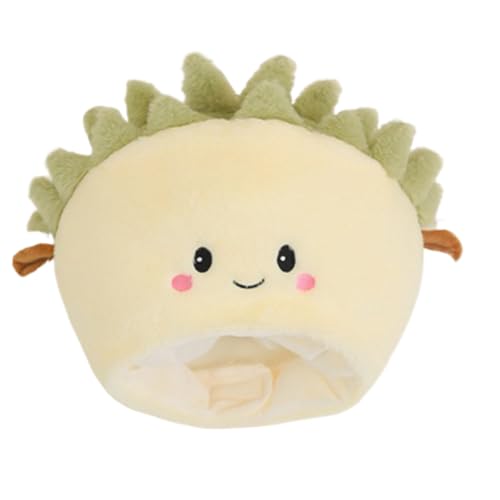 Lustiger Durian-Hut für Erwachsene, Plüsch, Obst, Winter, warme Mützen, Geburtstagsparty-Zubehör, Bühnenauftritte, Kopfbedeckung Lustiger Durian-Hut für Erwachsene, Plüsch, Obst, Winter, warme Mützen, Geburtstagsparty-Zubehör, Bühnenauftritte, Kopfbedeckung von PEPWE