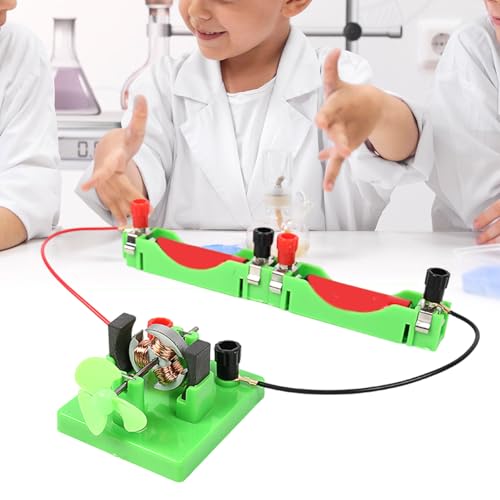 Physik-Experimentiermotor, offener Typ, Elektromotor-Komponenten, Elektromagnetismus, Experimentierset für Labor, Wissenschaft, Bildung, elektromagnetische Schaltung von PEPWE
