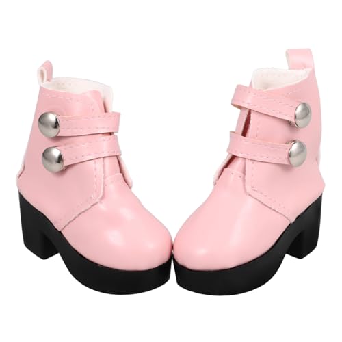 PERSELOSO 1 Paar Pu-hohe Stiefel Für Puppen 18-Zoll-puppenmodeschuhe Fußpuppenschuhe Für Puppenanziehschuhe Puppenschuhe Kleidungszubehör PERSELOSO 1 Paar Pu-hohe Stiefel Für Puppen 18-Zoll-puppenmodeschuhe Fußpuppenschuhe Für Puppenanziehschuhe Puppenschuhe Kleidungszubehör von PERSELOSO