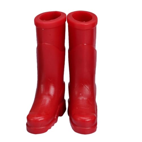 PERSELOSO 1 Paar gefälschte Schuhe Spielzeughausverzierung dekoratives Stiefelmodell Miniatur Stiefelschmuck Minipuppenschuhe Mini-Hausschuhe-Dekore Mini-Boot-Modell Plastik rot PERSELOSO 1 Paar gefälschte Schuhe Spielzeughausverzierung dekoratives Stiefelmodell Miniatur Stiefelschmuck Minipuppenschuhe Mini-Hausschuhe-Dekore Mini-Boot-Modell Plastik rot von PERSELOSO