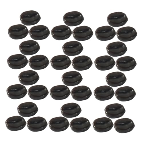 PERSELOSO 1 Packung Simulierte Kaffeebohnen scheckheft scrabbook DIY-Material passenge Party Dekoration Sukkulenten Kaffeemühle Essen Korb Cafe DIY zubehör DIY Basteldekor PVC Coffee von PERSELOSO