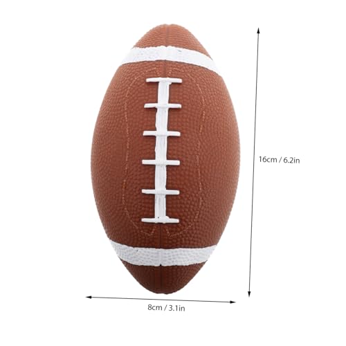 PERSELOSO 1 Satz Aufblasbares Rugby- Fußballspielzeug Sportspielzeug Sportbälle Fußball-trainingsausrüstung Kleinkind Fußball Kleinkind-fußball Kleinkindkugeln Chocolate PVC von PERSELOSO