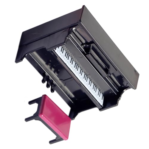 PERSELOSO 1 Satz Aufrechte Klavierbank Miniatur-klaviermodell Mikropiano-Modell Miniatur-klavierornament Miniatur -klavierdekoration Kleines Klaviermodell Black Pp PERSELOSO 1 Satz Aufrechte Klavierbank Miniatur-klaviermodell Mikropiano-Modell Miniatur-klavierornament Miniatur -klavierdekoration Kleines Klaviermodell Black Pp von PERSELOSO