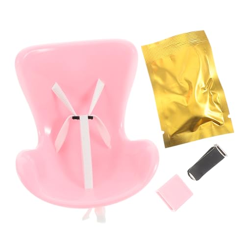 PERSELOSO 1 Satz Auto-Puppensitz Auto Dekoration autositz autositz Puppenzubehör für Autos Kinderparty Dekoration Puppe autositz Puppenautositz Plastik Rosa von PERSELOSO