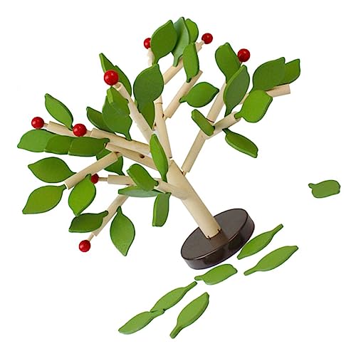 PERSELOSO 1 Satz Baum Puzzle für Handgefertigtes Holzspielzeug Abnehmbares Baumspielzeug Kreativität und Interaktion Grün PERSELOSO 1 Satz Baum Puzzle für Handgefertigtes Holzspielzeug Abnehmbares Baumspielzeug Kreativität und Interaktion Grün von PERSELOSO