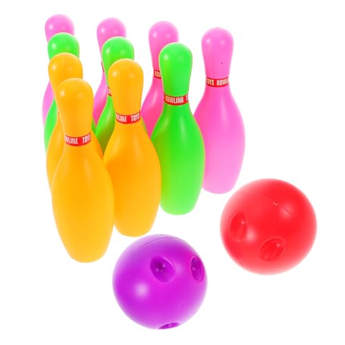 PERSELOSO 1 Satz Bowling Set für Draußen Interaktives für Kleinkinder Fördert Koordination und Motorik Buntes Bowling Set für Familienaktivitäten und Partys PERSELOSO 1 Satz Bowling Set für Draußen Interaktives für Kleinkinder Fördert Koordination und Motorik Buntes Bowling Set für Familienaktivitäten und Partys von PERSELOSO
