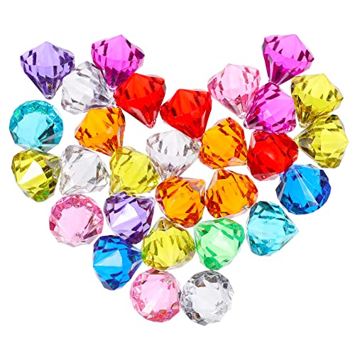 PERSELOSO 1 Satz Buntes Edelsteinspielzeug für Farbige Acrylsteine für Dekoration Schatzsuche Partys und Langlebig und Farbecht PERSELOSO 1 Satz Buntes Edelsteinspielzeug für Farbige Acrylsteine für Dekoration Schatzsuche Partys und Langlebig und Farbecht von PERSELOSO