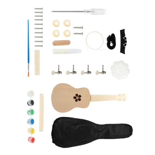PERSELOSO 1 Satz DIY Ukulele Kit für Eltern Bausatz mit Handgemachten Materialien Einfache Montage Fördert Kreativität und Handwerkliche Fähigkeiten für Gemeinsame Aktivitäten PERSELOSO 1 Satz DIY Ukulele Kit für Eltern Bausatz mit Handgemachten Materialien Einfache Montage Fördert Kreativität und Handwerkliche Fähigkeiten für Gemeinsame Aktivitäten von PERSELOSO