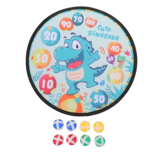 PERSELOSO 1 Satz Dartscheibe Für Dartscheibe Kinderspiele Sticky Ball Dartscheibe Spiele Für Kinderbrett Sticky Ball Dartspiel Bauchmuskeln von PERSELOSO