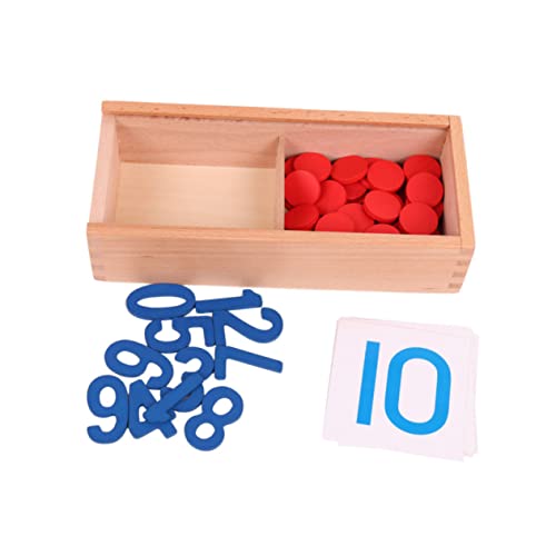 PERSELOSO 1 Satz Digitale Mathe-lehrmittel Zum Frühen Lernen Zubehör Für Den Mathematikunterricht Mathespielzeug Aus Holz Mathe- Pädagogisches Rechenspielzeug Hölzern PERSELOSO 1 Satz Digitale Mathe-lehrmittel Zum Frühen Lernen Zubehör Für Den Mathematikunterricht Mathespielzeug Aus Holz Mathe- Pädagogisches Rechenspielzeug Hölzern von PERSELOSO