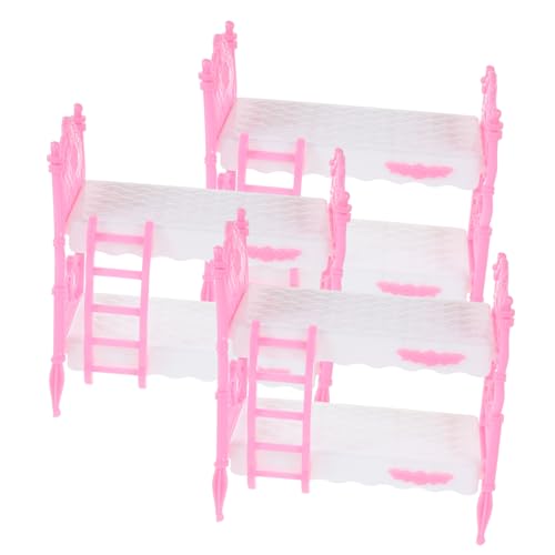 PERSELOSO 1 Set Mini Holz Bett Spielzeug Miniatur Decor Möbel Modell Zufällige Farbe PERSELOSO 1 Set Mini Holz Bett Spielzeug Miniatur Decor Möbel Modell Zufällige Farbe von PERSELOSO