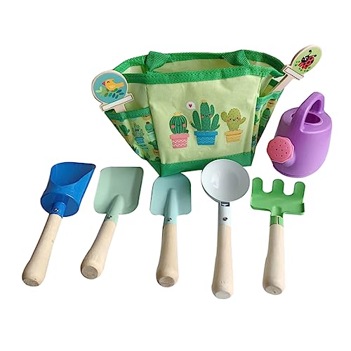 PERSELOSO 1 Satz Gardening Tool Garten Robustes Holzspielzeug für Outdoor Aktivitäten zum Graben im Sandkasten oder Garten Fördert Kreativität und Interaktion PERSELOSO 1 Satz Gardening Tool Garten Robustes Holzspielzeug für Outdoor Aktivitäten zum Graben im Sandkasten oder Garten Fördert Kreativität und Interaktion von PERSELOSO