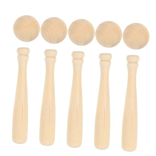 PERSELOSO 1 Satz Grillenstümpfe Schaum Fledermaus Miniatur-baseballschläger Essiggurke Baseballschläger Zum Basteln Fledermäuse Abschlagballschläger Tischtennisschläger Mini-Baseball Hölzern PERSELOSO 1 Satz Grillenstümpfe Schaum Fledermaus Miniatur-baseballschläger Essiggurke Baseballschläger Zum Basteln Fledermäuse Abschlagballschläger Tischtennisschläger Mini-Baseball Hölzern von PERSELOSO