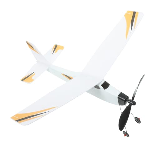 PERSELOSO 1 Satz Gummigleiter Outdoor draußen Outdoor- für Flugzeug kinderspielzeug gummibänder fliegendes Folge Orange von PERSELOSO