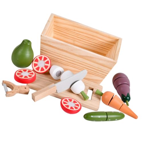 PERSELOSO 1 Satz Holzspielzeug für Gemüse Schneide mit Fördert Kreatives Rollenspiel und Hand Augen Koordination Geeignet für Kleinkinder Jahre PERSELOSO 1 Satz Holzspielzeug für Gemüse Schneide mit Fördert Kreatives Rollenspiel und Hand Augen Koordination Geeignet für Kleinkinder Jahre von PERSELOSO