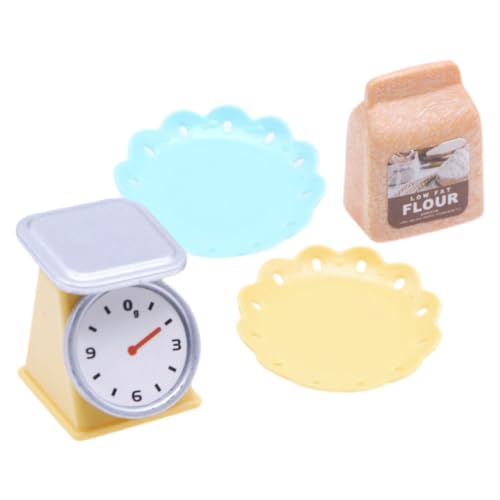 PERSELOSO 1 Satz Mini- Mini- -kit Miniatur-raumdekorationen Spielzeughaus Zubehör Mini-backspielzeug Dekoratives Mini-Modell Kinderspielzeug Wohnaccessoire DIY Mini- -kit Plastik von PERSELOSO