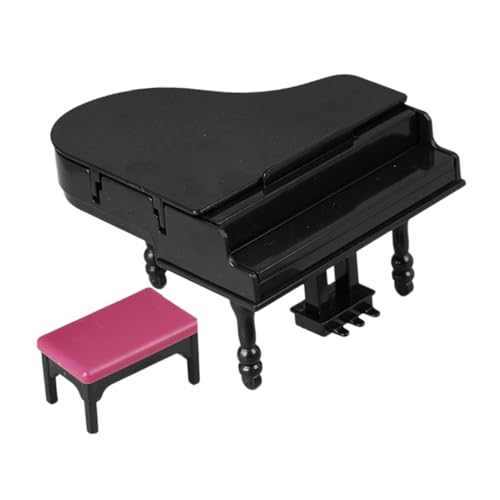 PERSELOSO 1 Satz Mini-klavierdekoration Puppenhaus Klavier Und Hocker Puppenhaus Zubehör Mini Bausätze Miniatur-puppenhauszubehör Mini- -Musikinstrument Aufzeichnen Black Abs PERSELOSO 1 Satz Mini-klavierdekoration Puppenhaus Klavier Und Hocker Puppenhaus Zubehör Mini Bausätze Miniatur-puppenhauszubehör Mini- -Musikinstrument Aufzeichnen Black Abs von PERSELOSO