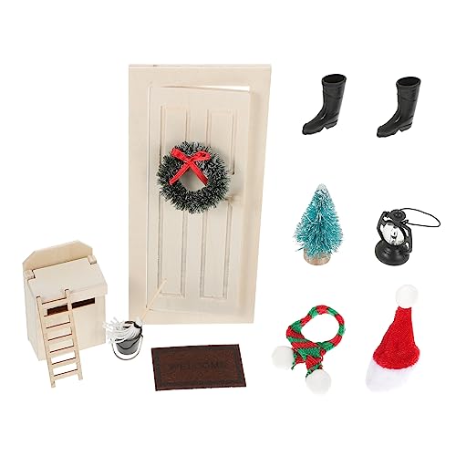 PERSELOSO 1 Satz Puppenhaus Miniatur weihnachtsdeko für Christmas wheinachtsgeschenk spielzeughaus Festival winzige Türdekoration Weihnachts-Miniatur- Plastik PERSELOSO 1 Satz Puppenhaus Miniatur weihnachtsdeko für Christmas wheinachtsgeschenk spielzeughaus Festival winzige Türdekoration Weihnachts-Miniatur- Plastik von PERSELOSO
