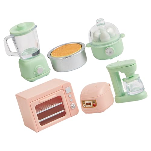 PERSELOSO 1 Satz Puppenhaus Miniküche Puppenhauspuppen Puppenhausmöbel Miniatur-Küchengerät puppenhaus küchenzubehör puppenstubenmöbel Miniatur-Szenendekor Puppenhausgeräte Abs von PERSELOSO