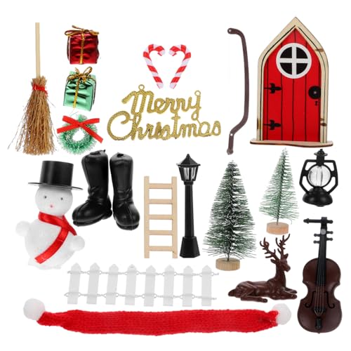 PERSELOSO 1 Satz Puppenhaus weihnachtsdeko متة playmobilhauser Ornamente Dekorationen Babypuppensachen Zubehör für Babypuppen Zubehör für Puppenhäuser Dekoration für Weihnachtsfeiern Plastik PERSELOSO 1 Satz Puppenhaus weihnachtsdeko متة playmobilhauser Ornamente Dekorationen Babypuppensachen Zubehör für Babypuppen Zubehör für Puppenhäuser Dekoration für Weihnachtsfeiern Plastik von PERSELOSO
