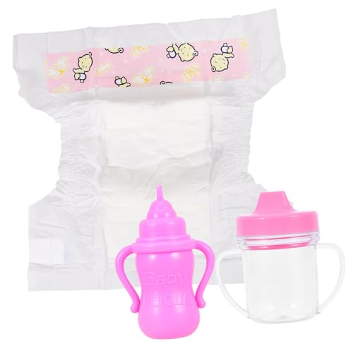 PERSELOSO 1 Satz Puppenzubehör Puppenhaus Zubehör Kleine Futterflaschen Babypartybevorzugungen Für Mädchen Babypuppenflaschen Mini-saftflaschen Puppenmilchflasche Plastik PERSELOSO 1 Satz Puppenzubehör Puppenhaus Zubehör Kleine Futterflaschen Babypartybevorzugungen Für Mädchen Babypuppenflaschen Mini-saftflaschen Puppenmilchflasche Plastik von PERSELOSO