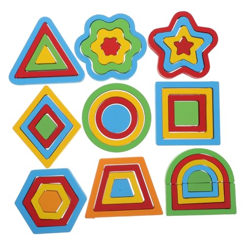 PERSELOSO 1 Satz Puzzle- für die frühe Bildung Kleinkind-Puzzle für kognitive Fähigkeiten für Kleinkinder interaktives Bildungsrätsel Holz PERSELOSO 1 Satz Puzzle- für die frühe Bildung Kleinkind-Puzzle für kognitive Fähigkeiten für Kleinkinder interaktives Bildungsrätsel Holz von PERSELOSO