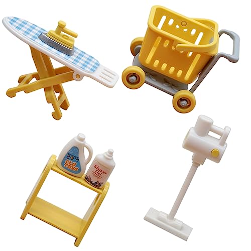 PERSELOSO 1 Satz Reinigungsset Für Kleinkinder Kinderwaschmaschine Spielt Reinigungsspielzeug Zum Waschen Von Eisen Kinderspielzeug Yellow Plastik PERSELOSO 1 Satz Reinigungsset Für Kleinkinder Kinderwaschmaschine Spielt Reinigungsspielzeug Zum Waschen Von Eisen Kinderspielzeug Yellow Plastik von PERSELOSO