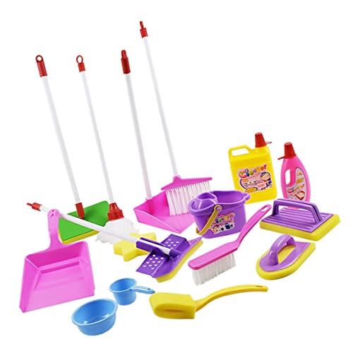 PERSELOSO 1 Satz Reinigungsspielset putzset reinigungsset Kinderputzgeräte Kinderputzset Reinigungsgeräte für Reinigungsgeräte für Spielhäuser Plastik Colorful PERSELOSO 1 Satz Reinigungsspielset putzset reinigungsset Kinderputzgeräte Kinderputzset Reinigungsgeräte für Reinigungsgeräte für Spielhäuser Plastik Colorful von PERSELOSO