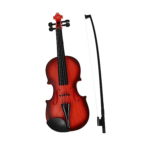 PERSELOSO 1 Satz Spielzeugvioline für Simuliertes Musikinstrument mit Verstellbaren Saiten Frühkindliches Lernspielzeug Bunte Farben Zufällige Farbe Zufällige Farbe von PERSELOSO